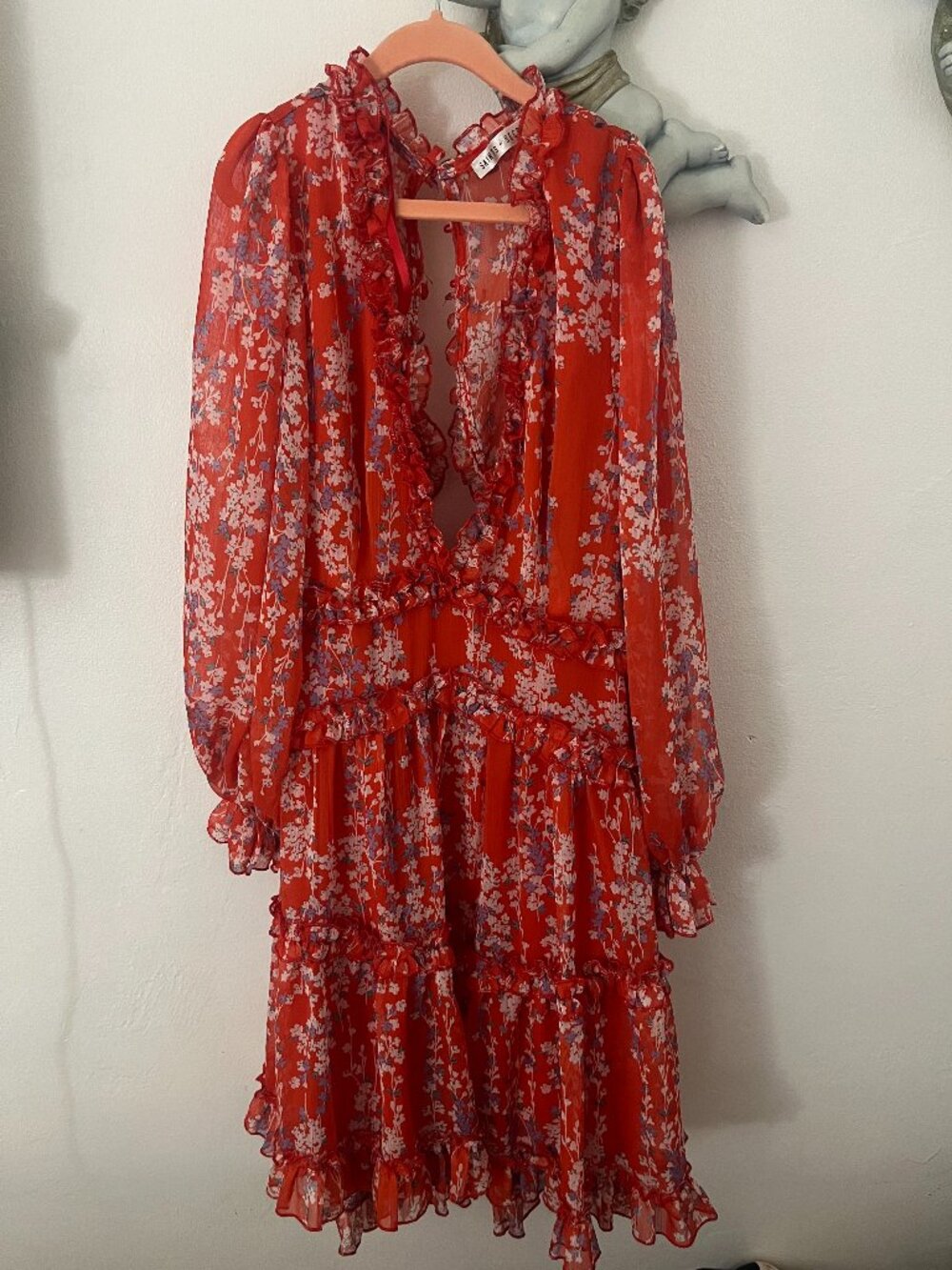 Red Flower Dress